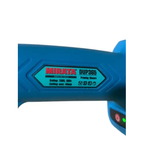 Акумуляторний секатор Mirata DUP365 (36V, 5AH 40мм рез)