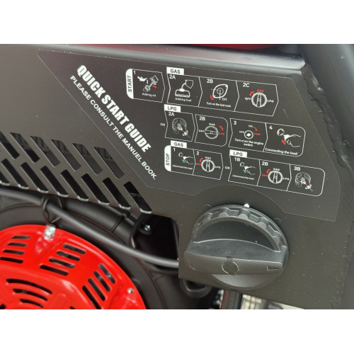 Інверторний генератор Газ/бензин 12 кВт Easy Power YH18500Ei