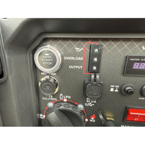 Інверторний генератор Газ/бензин 11 кВт Easy Power S17800GAS 220V