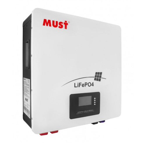 Акумулятор Must LP16-24100 LiFePO4 25.6V 100Ah