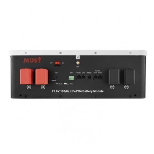 Акумулятор Must LP16-24100 LiFePO4 25.6V 100Ah