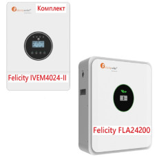 Комплект резервного живлення Інвертор Felicity IVEM4024-II 4 кВт + акумулятор Felicity FLA24200 5кВт