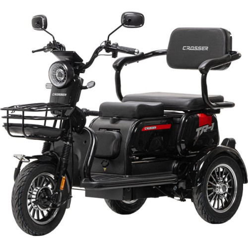 Електричний трицикл Crosser «TR-1» PRO 72V/24AH/1500W