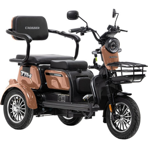 Електричний трицикл Crosser «TR-1» PRO 72V/24AH/1500W