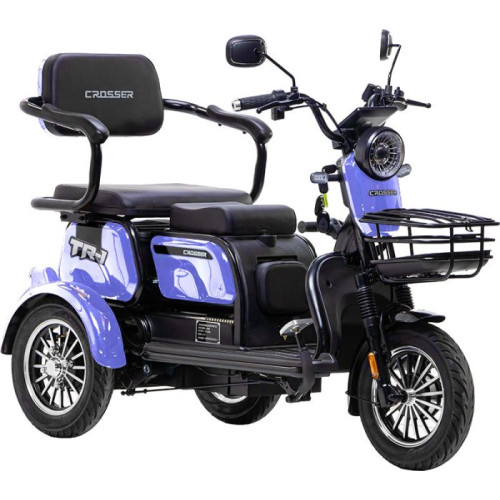 Електричний трицикл Crosser «TR-1» PRO 72V/24AH/1500W