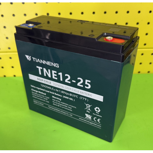 Акумулятор тяговий AGM Tianneng TNE12-25 12V25Ah