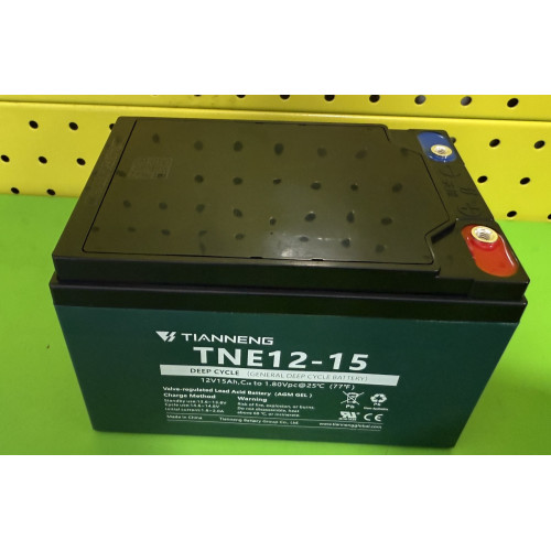 Акумулятор тяговый AGM Tianneng TNE12-15 12V15Ah
