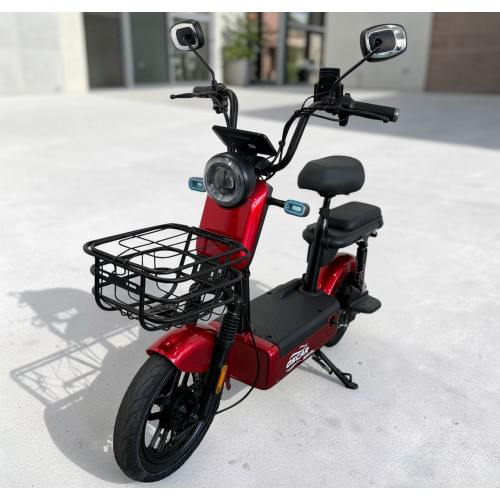 Електровелосипед Oscar Mini PRO 450W/48W/12Ah Червоний