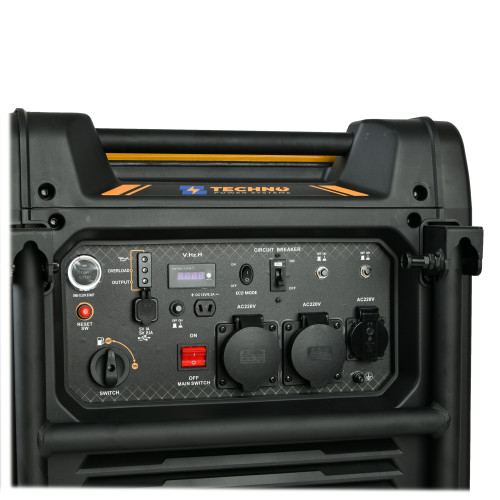 Інверторний бензиновий генератор TECHNO TE14500Ei 9,8 кВт