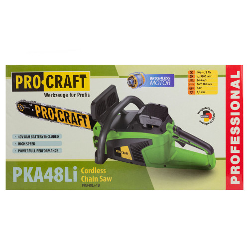 Акумуляторна ланцюгова пила Procraft PKA48Li + Заточка ланцюга SK950