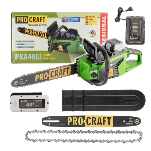 Акумуляторна ланцюгова пила Procraft PKA48Li + Заточка ланцюга SK950