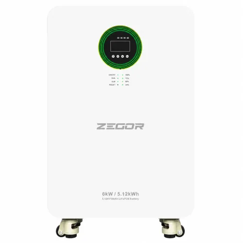 Гібридна інверторна система ZEGOR YCN6000-5, 6кВт 5кВт·год із вбудованим акумулятором 