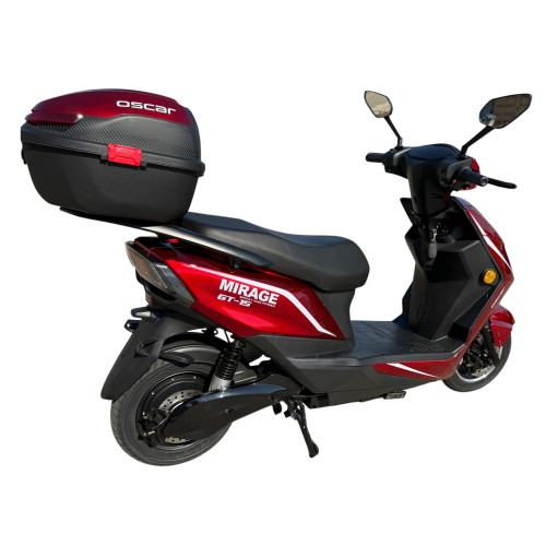 Електроскутер Oscar Mirage GT-15 1500Вт, 72V/25Ah Графен Червоний