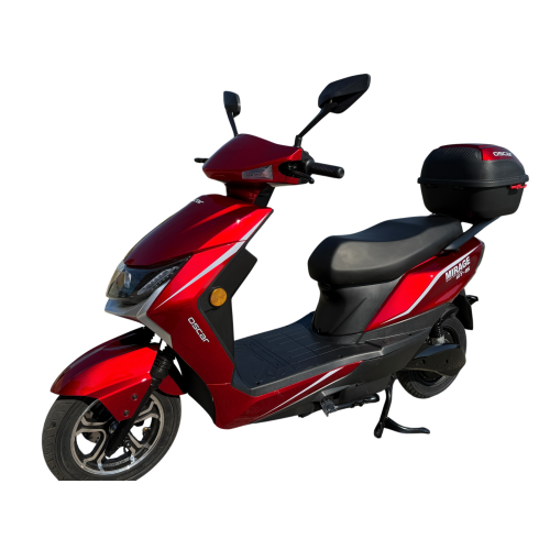 Електроскутер Oscar Mirage GT-15 1500Вт, 72V/25Ah Графен Червоний