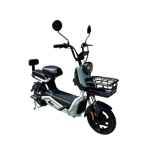 Електровелосипед Oscar Saige CR-1 400 Вт, 48 В/26 А·год, графен, білий