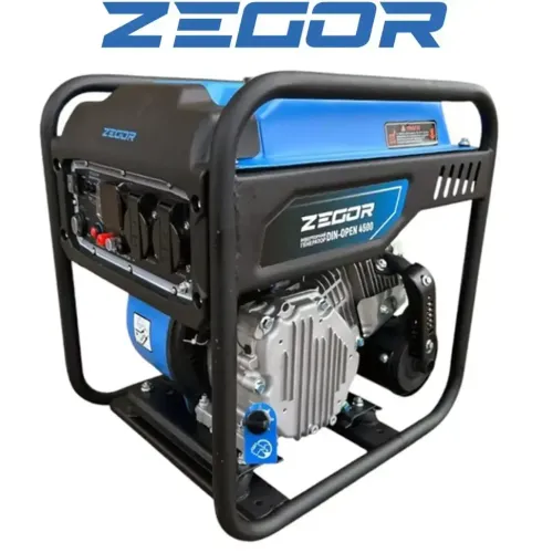 Інверторний бензиновий генератор ZEGOR DIN-OPEN4500 4,5 кВт