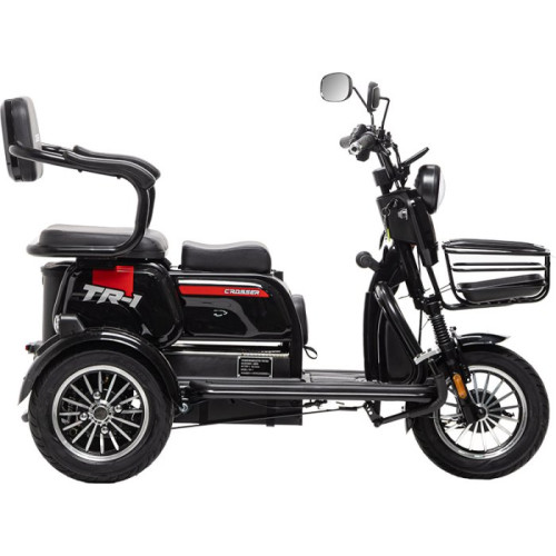 Електричний трицикл Crosser TR-1 PRO (LFP) 1500ВТ, 76.8V 30AH 