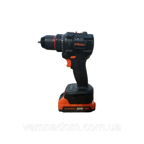 Акумуляторний набір STROMO 3в1 PA180SET Болгарка+Гайковерт+Шурупокрут, 3 АКБ 20 В, 4 А/год+2 зарядки