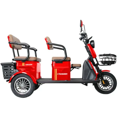 Електричний трайк Crosser «TR-4 VAGON» 1000W, 72V 24Ah