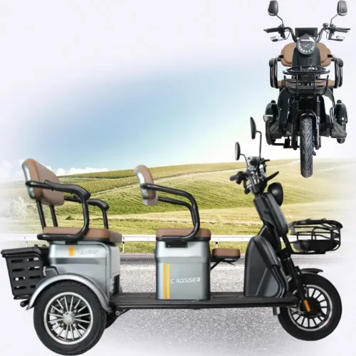 Електричний трайк Crosser «TR-4 VAGON» 1000W, 72V 24Ah