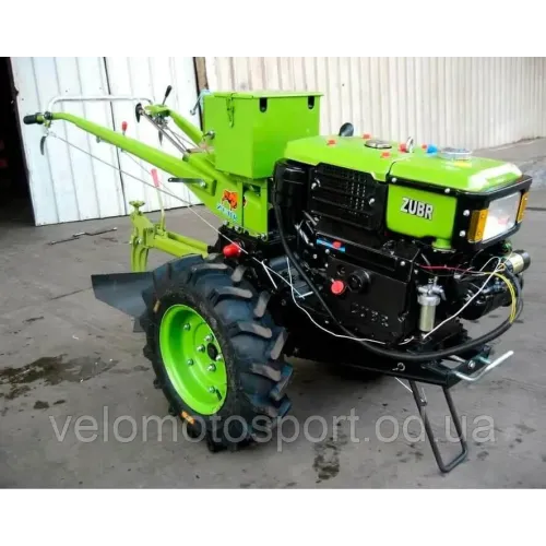 Мотоблок Дизельний ZUBR PLUS JR-Q78Е-БП 8 к. с. ( Электро стартер + Фреза )