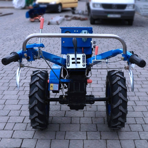 Мотоблок дизельний Зубр JR-Q79Е Plus ( Електро Стартер + Фреза 100 см)